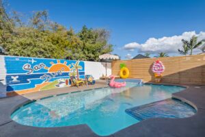 Private pool at the San Diego SeaWorld Retreat